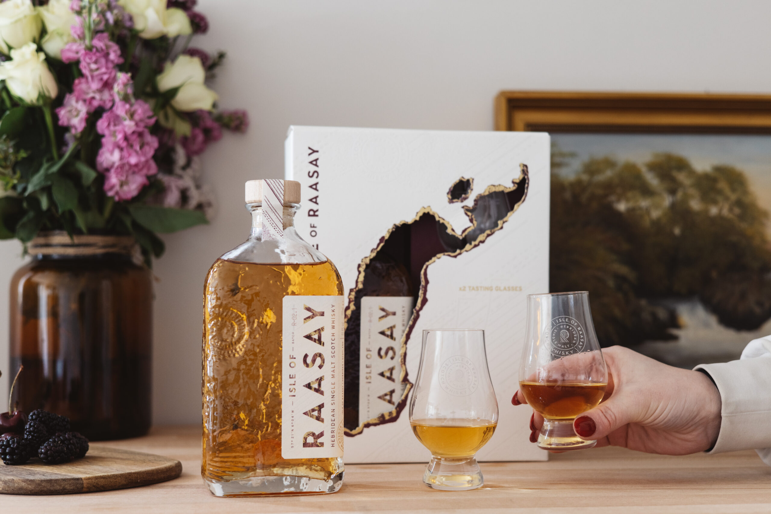 Raasay Hebridean Single Malt Whisky Gift Set