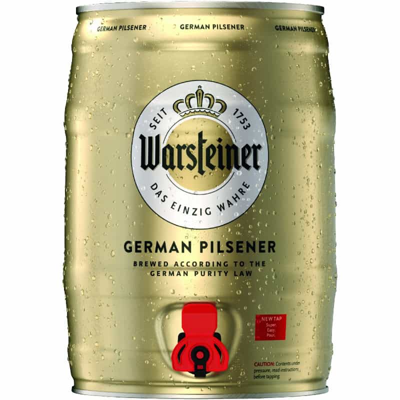 Warsteiner Premium Beer – 5L Keg